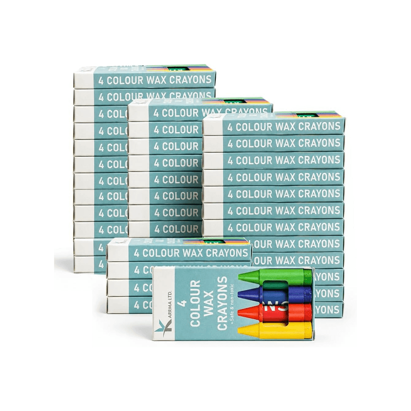 Wax crayons