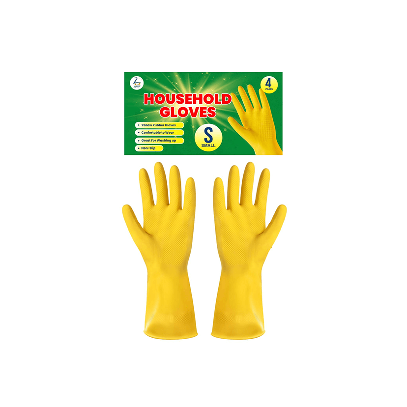 Household cleaning gloves